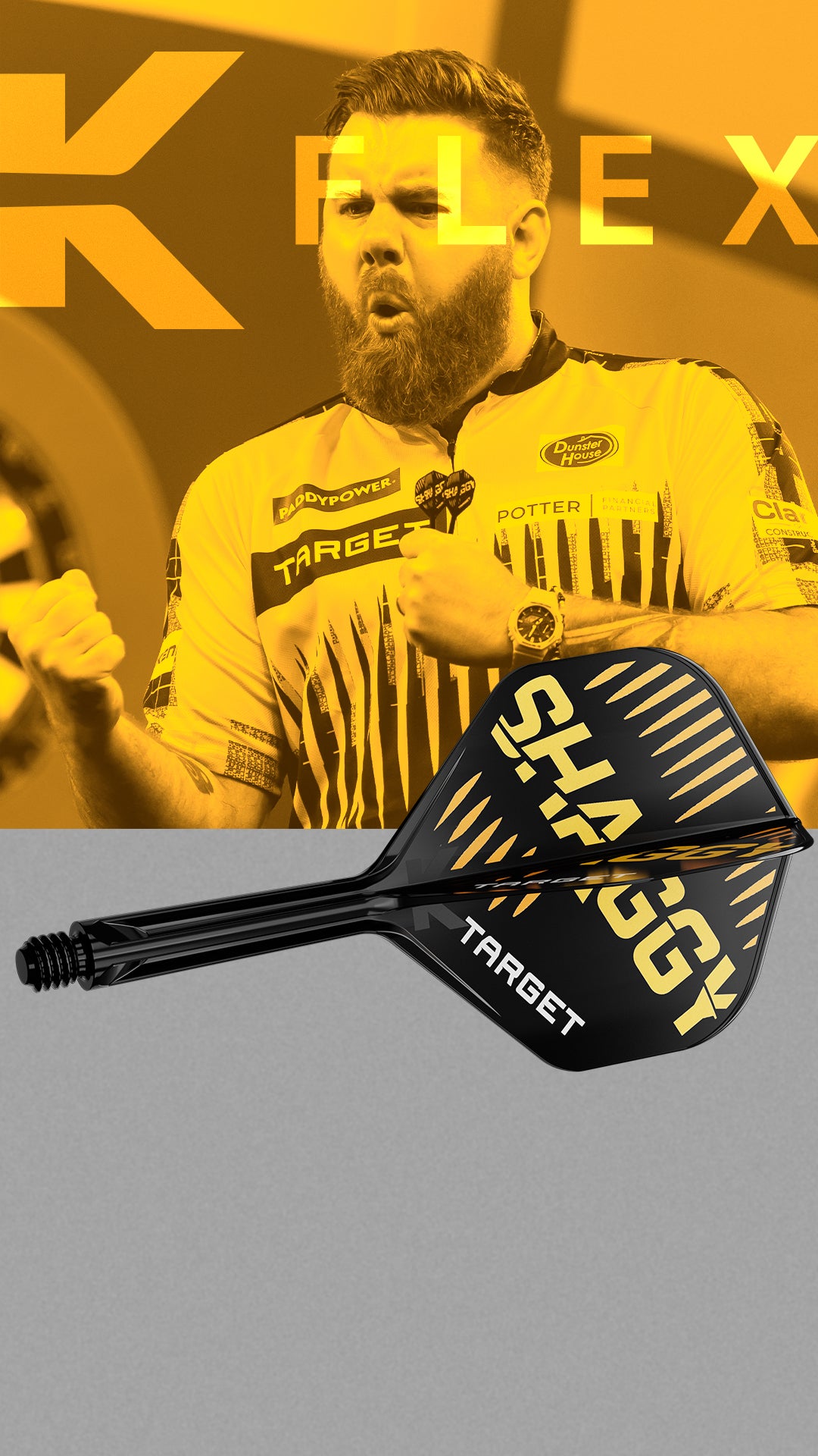 Target K-Flex Scott Williams NO2 - Dart Flights