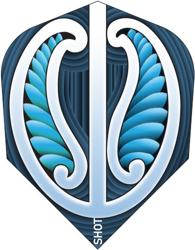 Shot Branded No.6 Warrior Blue