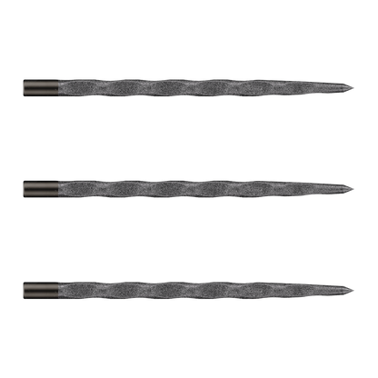 Shot Jurassic Steeltip Points Black