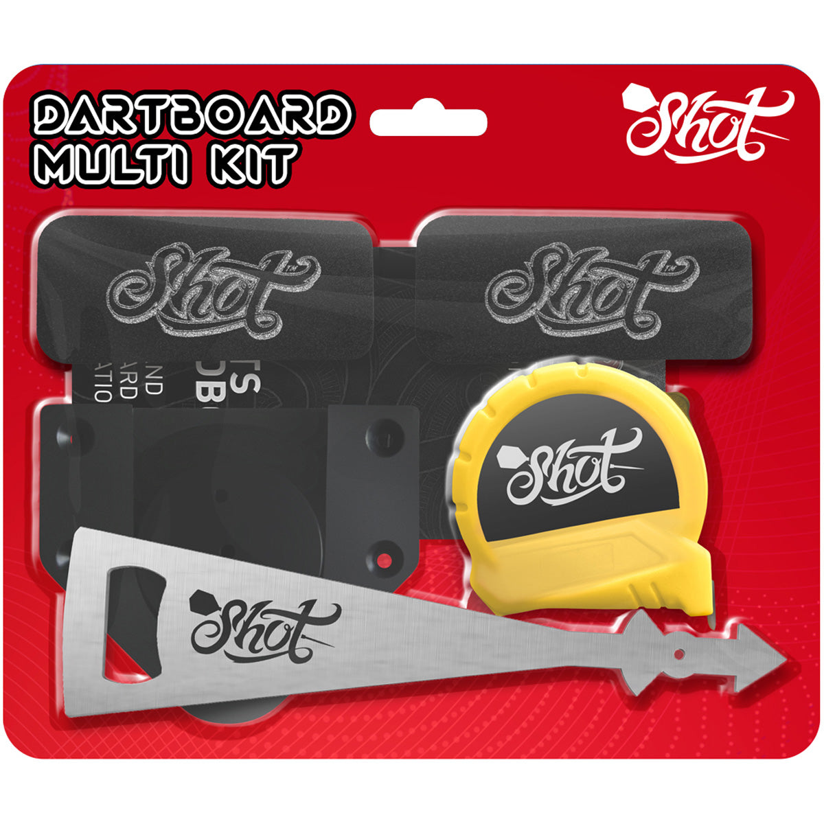 Shot Dartboard Multi Kit