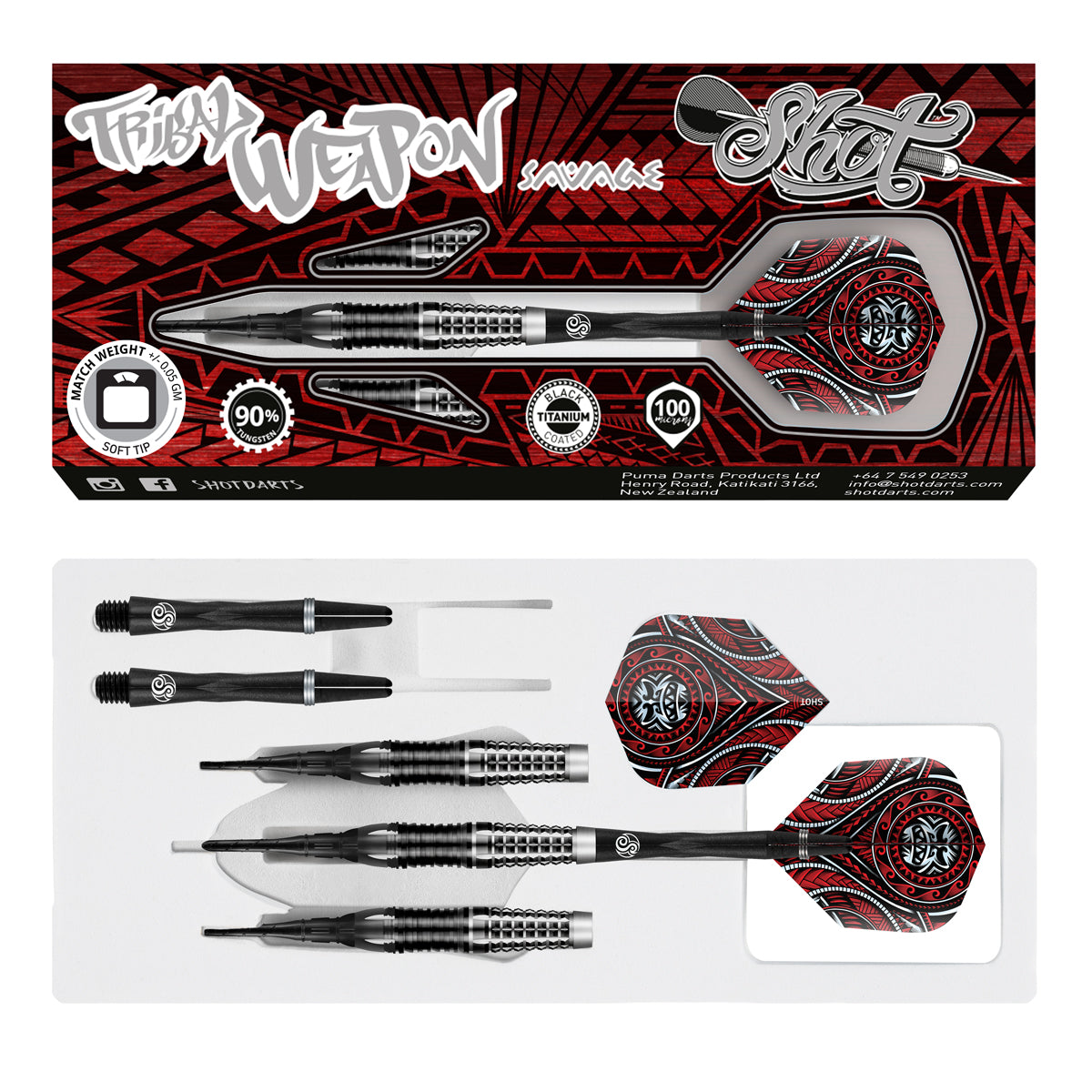 Shot Softtip Tribal Weapon Savage