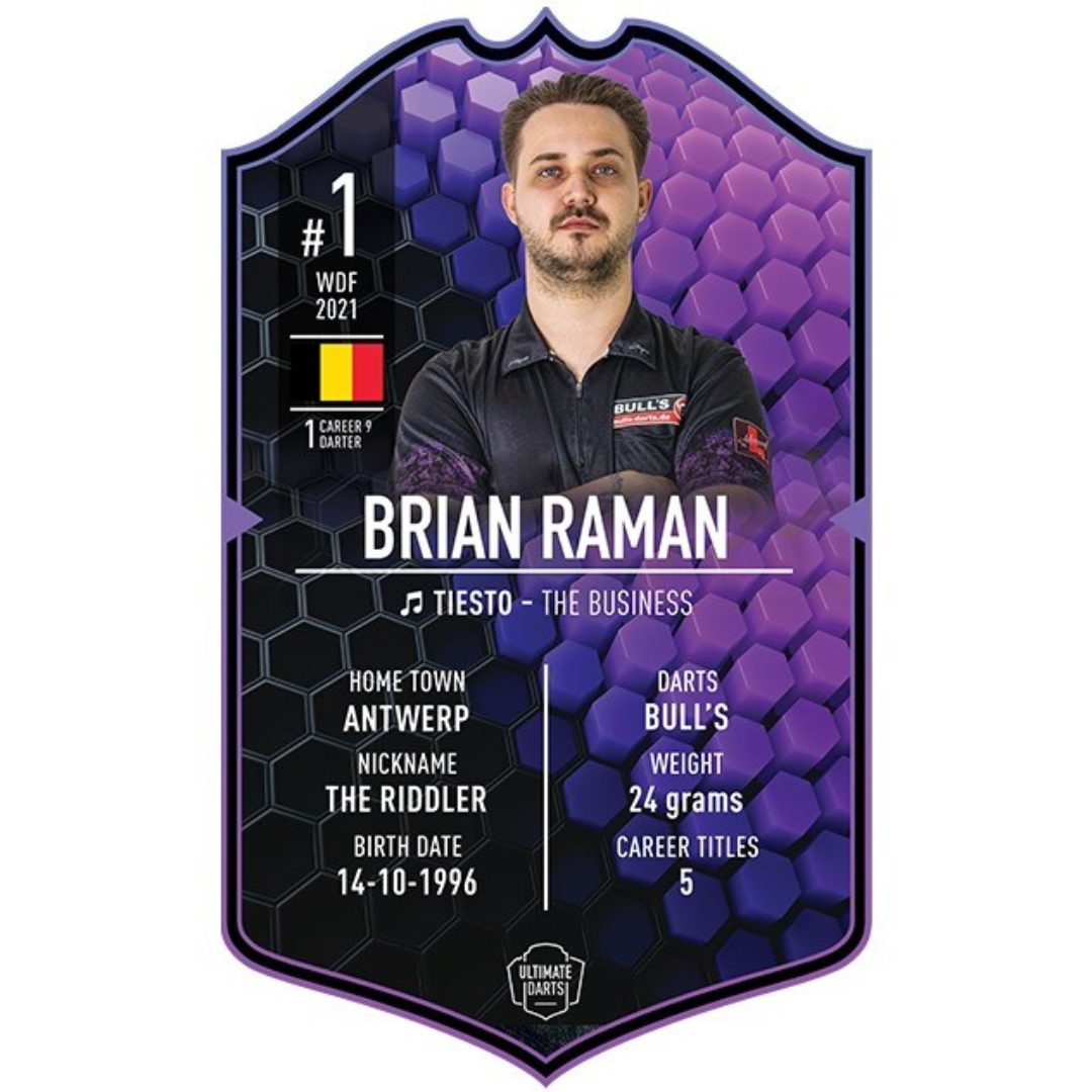 Ultimate Card Brian Raman | 37x25cm