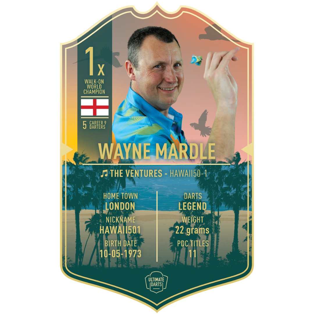 Ultimate Card Wayne Mardle | 37x25cm