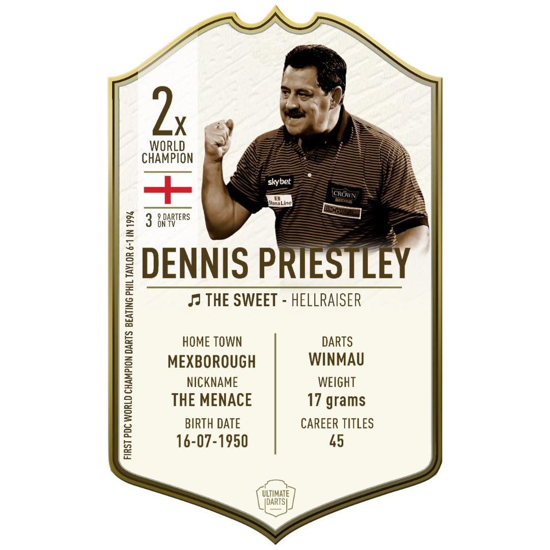 Ultimate Card Immortals Dennis Priestley | 37x25cm