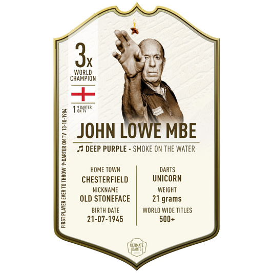 Ultimate Card Immortals John Lowe | 37x25cm