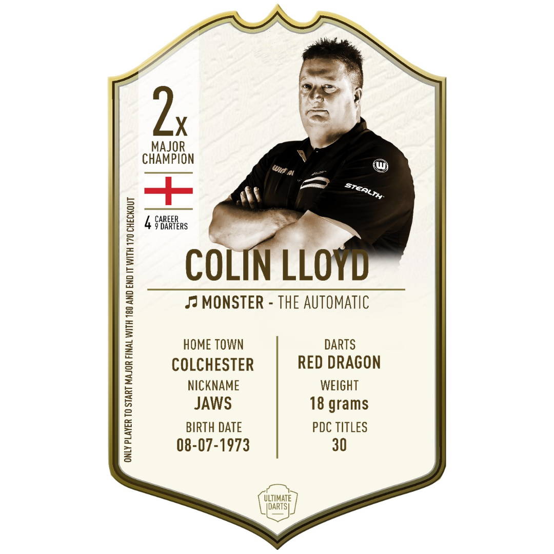 Ultimate Card Immortals Colin Lloyd | 37x25cm