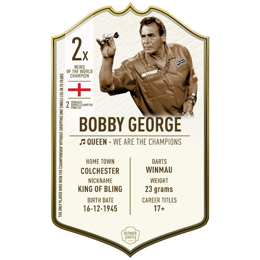 Ultimate Card Immortals Bobby George | 37x25cm