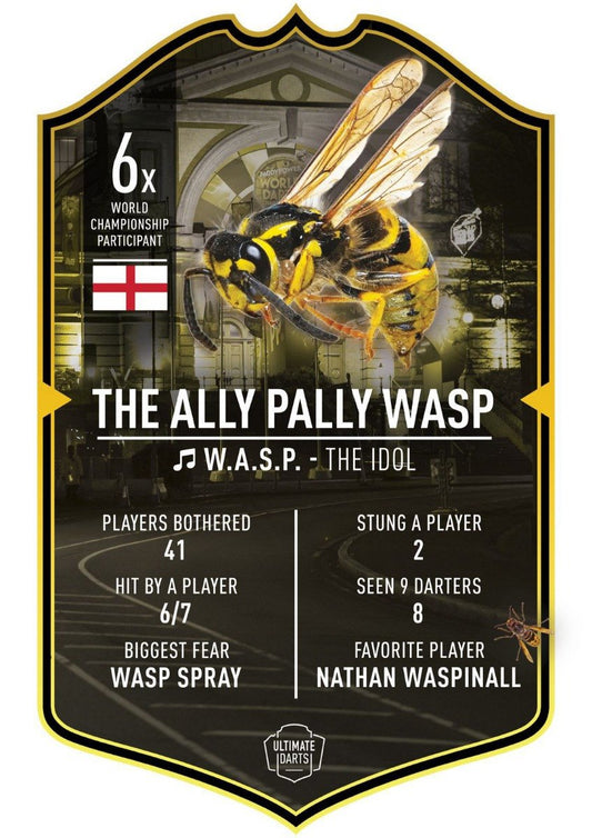 Ally Pally Wasp 2026 Ultimate Card 37x25cm