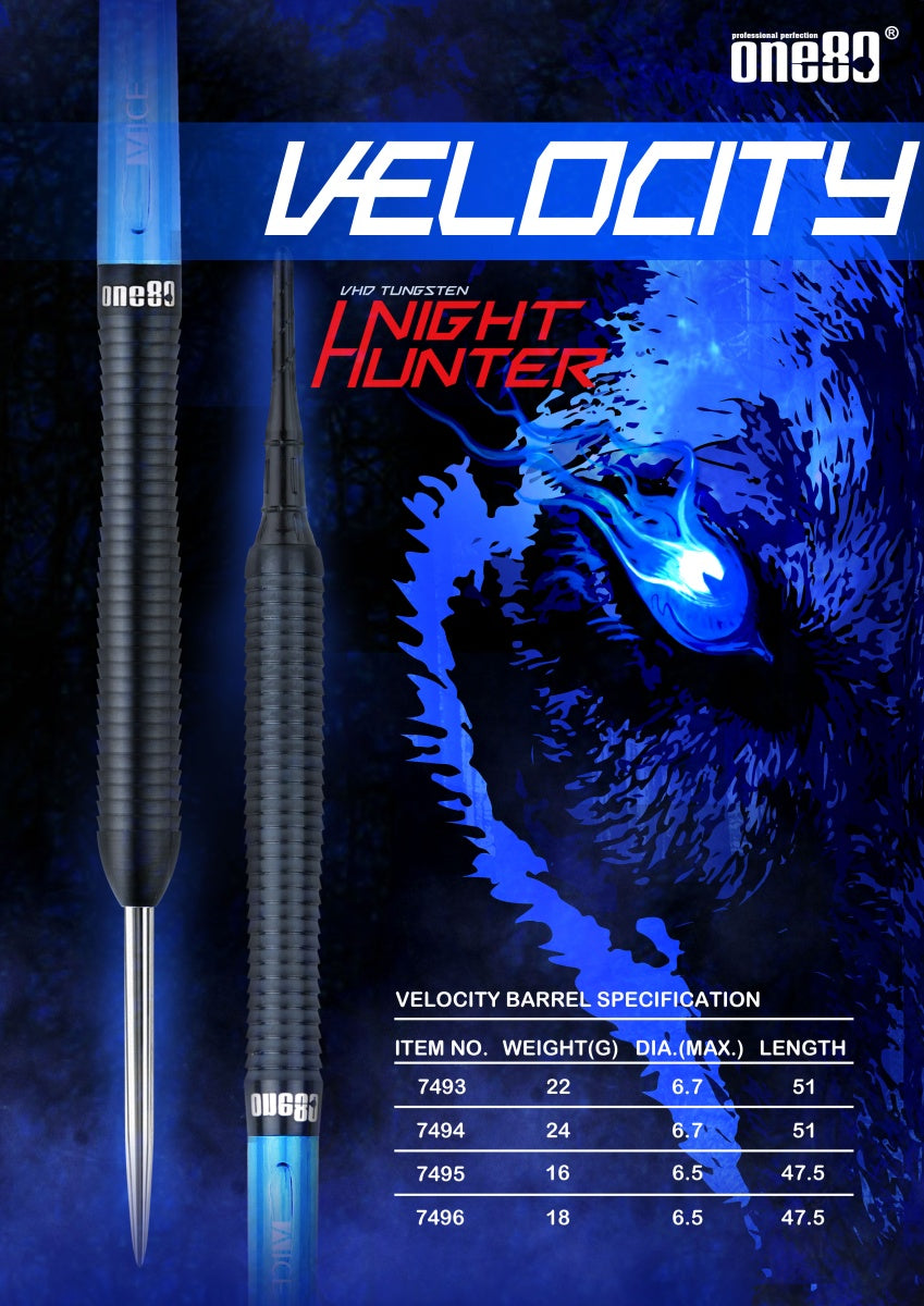Nighthunter Velocity 80% Tungsten Softdart