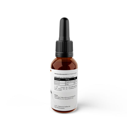 Vitamin D3 + K2 - 1.700 Tropfen (1.000 I.E.) - 50ml