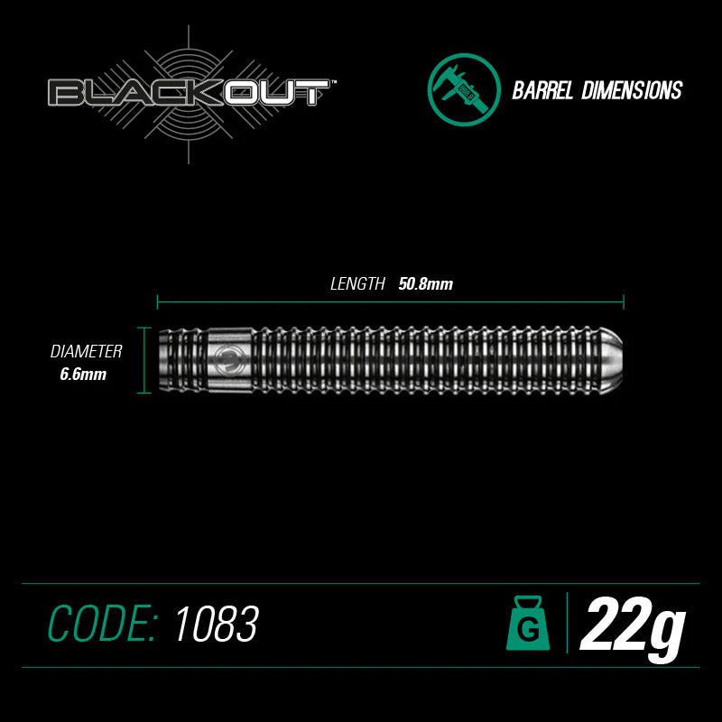 Winmau Blackout 1 90% Steeldarts
