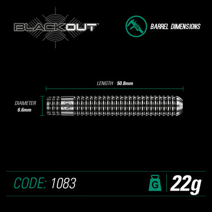 Winmau Blackout 1 90% Steeldarts
