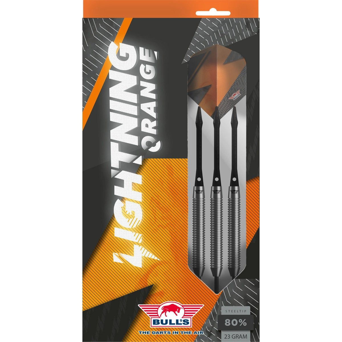 Bull's Lightning Orange Steeldarts