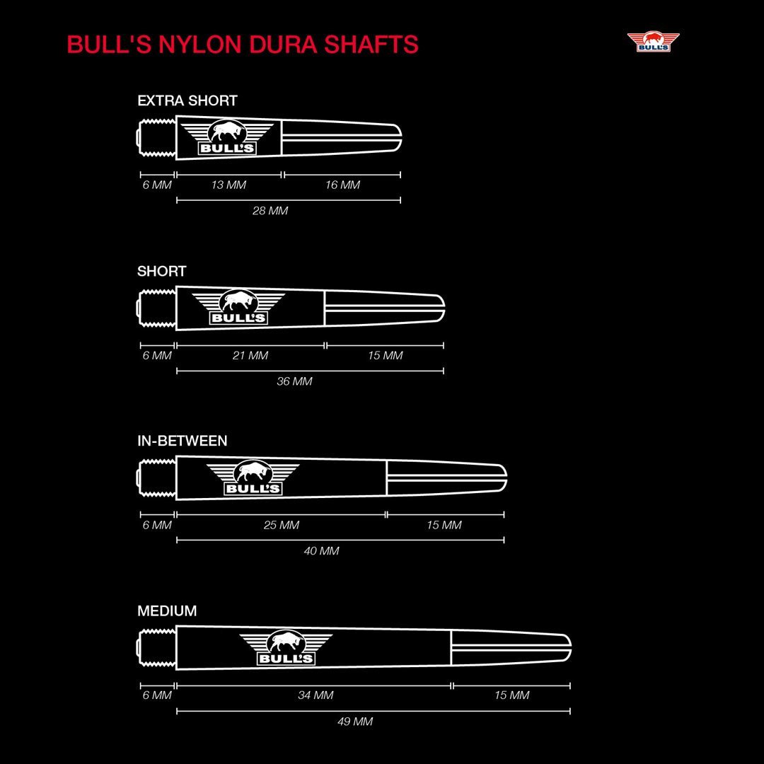 Bull's Nylon Dura Shafts