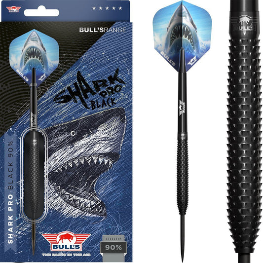 Bull's Shark Pro Black Steeldarts