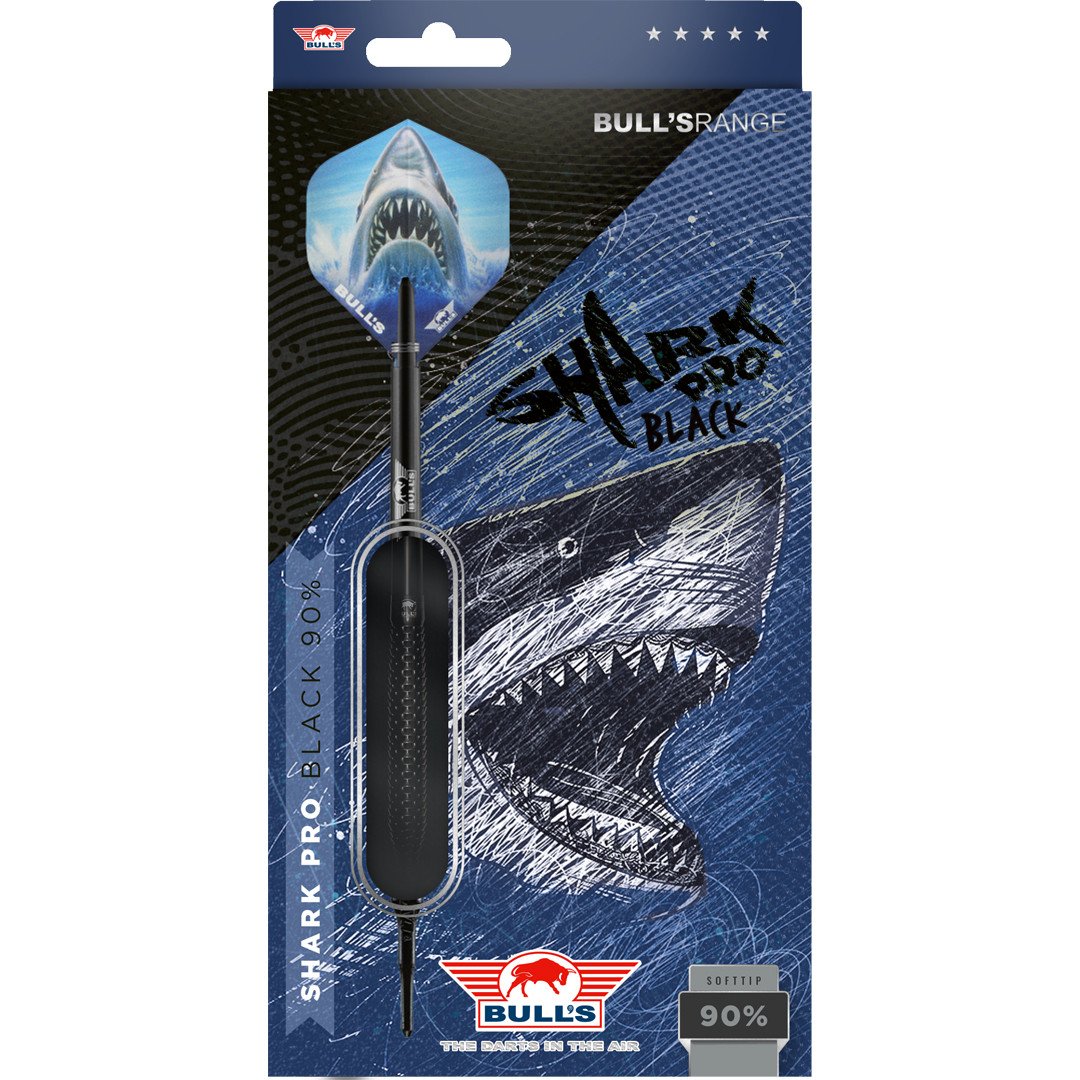 Bull's Shark Pro Black Softdarts
