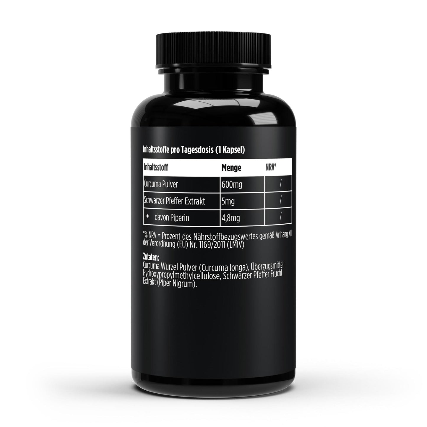 Curcuma + Piperin - 60 Kapseln