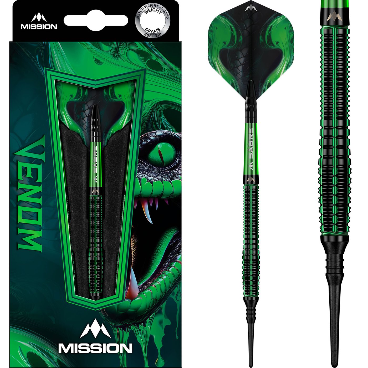 Mission Venom Softdarts - 20g