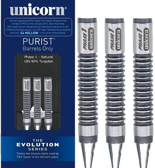 Unicorn Purist Evolution Phase 1 Natural 90% - Softdarts