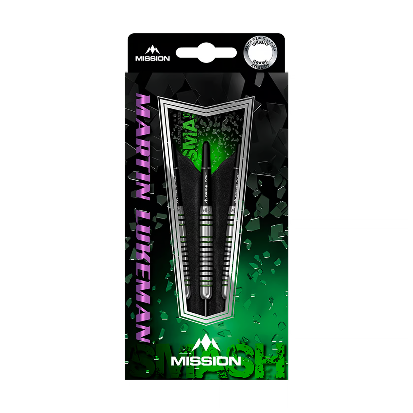 Mission Martin Lukeman Smash Steeldarts - 23g