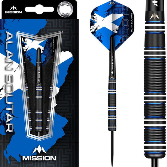 Mission Alan Soutar Black Titanium Steeldarts - 24g