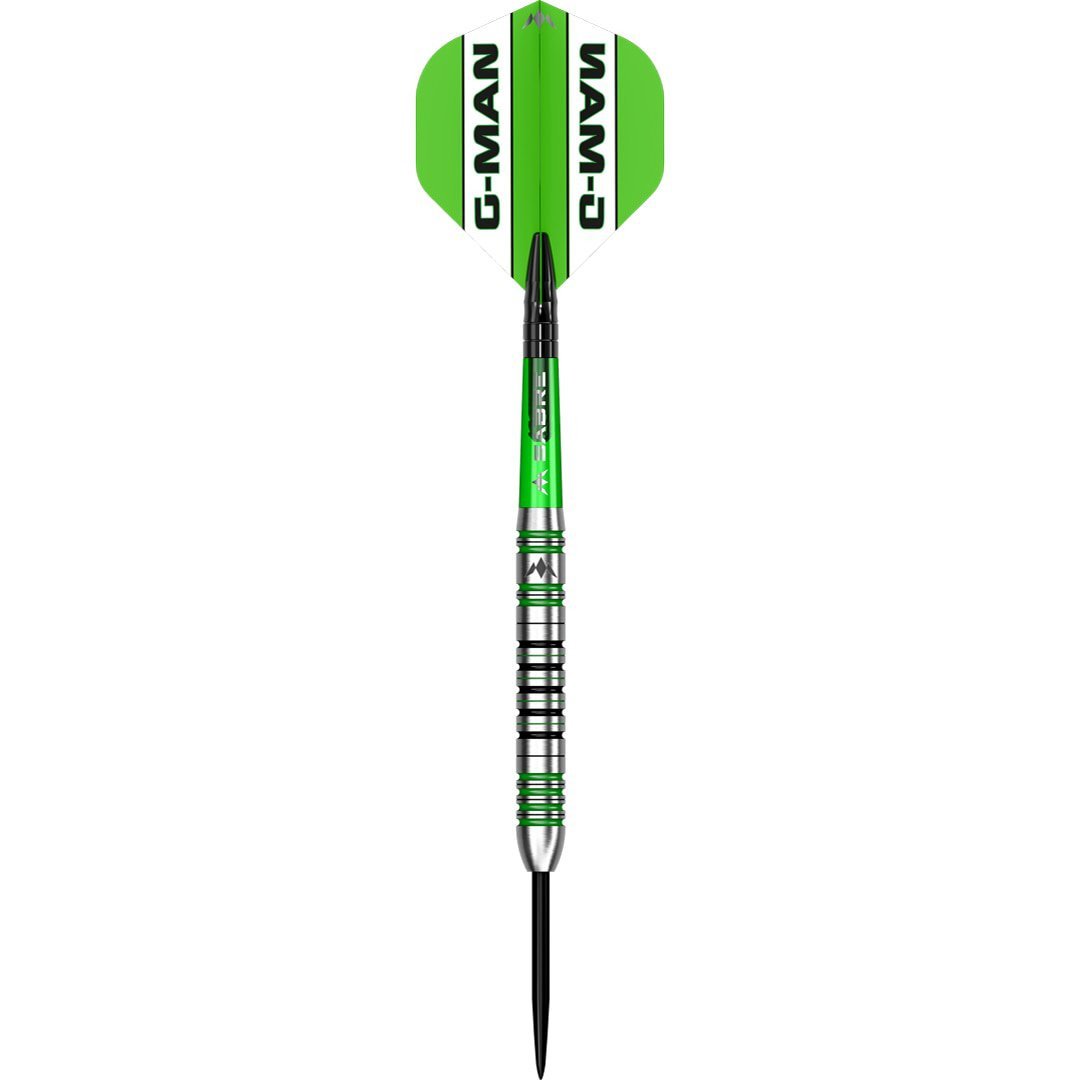 Mission Graham Hall Black Green Steeldarts - 22g
