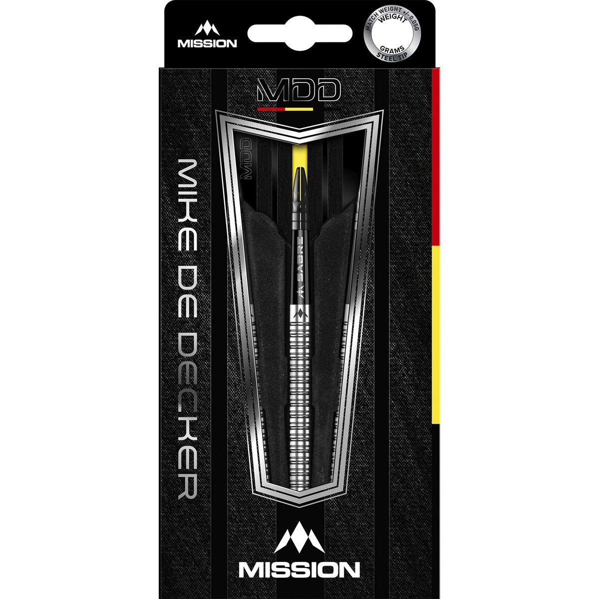 Mission Mike De Decker MDD Silver Steeldarts