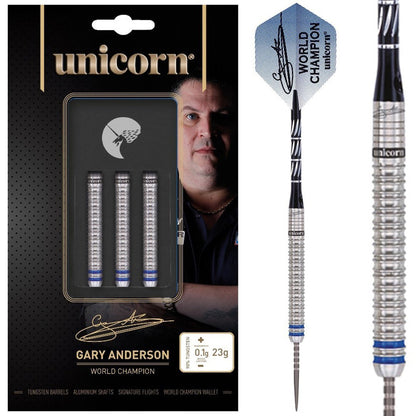 Unicorn World Champion Gary Anderson Phase 3 Steeldarts
