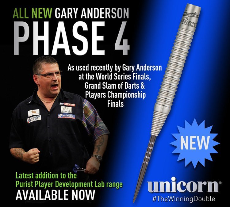 Unicorn WC Purist Gary Anderson Phase 4 90%